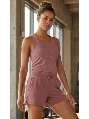 All In Motion Active 4" Mid Rise Shorts Dusty Pink Size XS